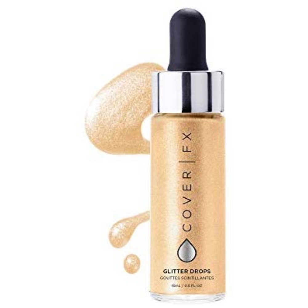 CoverFX Liquid Glitter Drops-Luminous highlighter
